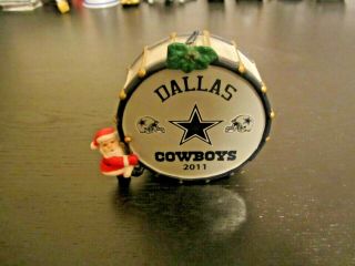 Danbury Dallas Cowboys Christmas Tree Ornament - 2011 W/tag