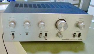 Vintage Pioneer Stereo Amplifier Sa - 6500 Ii Component