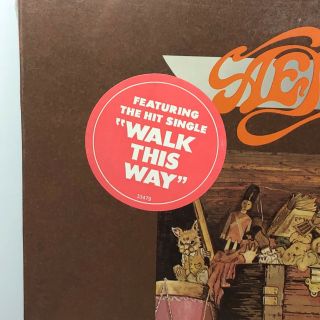 Aerosmith ‎Toys In The Attic 1975 Vinyl LP Record Shrink Hype Sticker 2