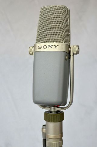 1970s Vintage Sony C - 38b Condenser Microphone Mic Only