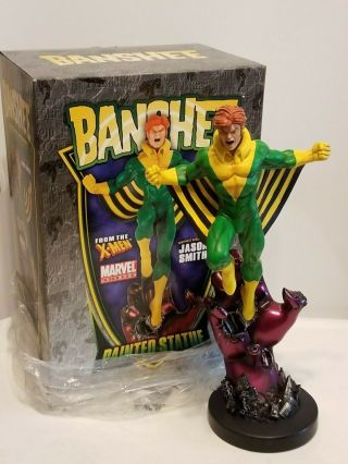 Bowen Banshee Painted Marvel Statue 343/500 16 " 2011 X - Men Sean Cassidy W/boxes