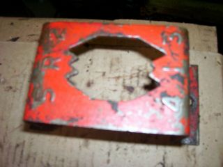 Vintage Massey Harris 44 Special Tractor - Shift Pattern Plate / Guide - 1955
