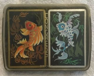 Fish Two Decks Vintage Playing Cards Congress