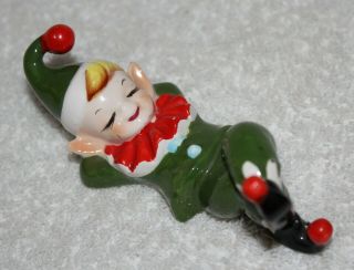 Vintage Norcrest Pixie Elf Ceramic Figurine F417