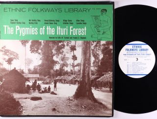 V/a - Pygmies Of The Ituri Forest Lp - Ethnic Folkways Vg,