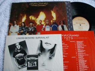 Lynyrd Skynyrd Street Survivors Flames Cover With Inserts
