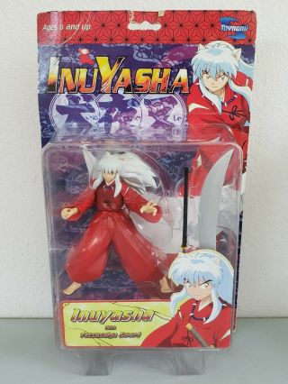Toynami Inuyasha With Tetsusaiga Sword Action Figure Moc Htf