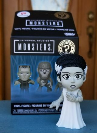 Funko Mystery Minis Universal Monsters Walgreens Bride Of Frankenstein B&w