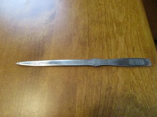 Collectible Stainless Steel Letter Opener From Japan
