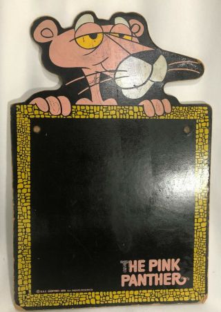 Vintage 1979 The Pink Panther Chalkboard Geoffrey Inc