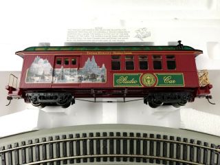 Thomas Kinkade Christmas Express Train Studio Car Track Set Hawthorne 020902 2