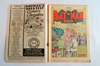 Comics Batman issue 49 Oct/Nov 1948 3
