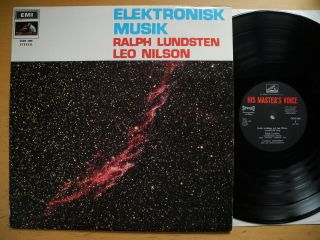 Ralph Lundsten Leo Nilsson Elektronisk Musik Lp 1968 Sweden Ex Cosmic Electronic