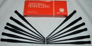 Speedball Hunt 9451 Vintage 12 Box Calligraphy Dip Pen Nib Holder Penholder