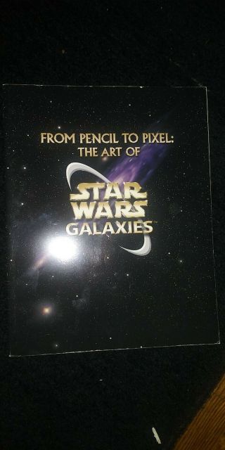 From Pencil To Pixel The Art Of Star Wars Galaxies (2003,  Paperback)