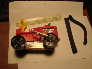 Vintage The Climbing Tractor By Marx Wind Up Tin Metal Plastic Box 1312