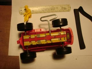 Vintage The Climbing Tractor by Marx Wind Up Tin Metal Plastic Box 1312 3
