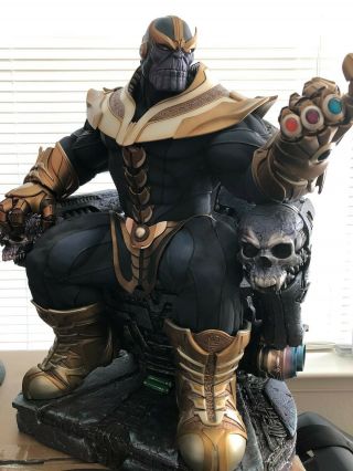 Thanos On Throne Statue Sideshow Collectibles 1/4 Scale 1556/3500