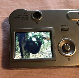 Casio Exilim EX - S2 Digital Camera 2MP,  Vintage,  And Accessories 3