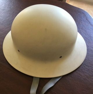 Wwii Us Government Property Ocd Civil Defense Helmet