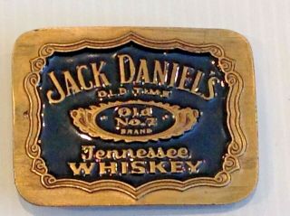 Jack Daniels Vintage Belt Buckle.  1983 Very Collectible.