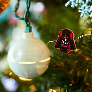 Kurt S Adler Disney Star Wars Darth Vader Mini Led Lights,  Christmas Holiday