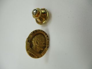 Vintage 10 Year John Deere Service Pin Tie Tack 10 K Gold