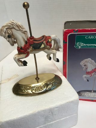 1990 House Of Lloyd Carousel Horse Collectible Figure