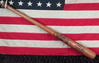 Vintage Louisville Slugger H&b Wood Baseball Bat K55 Mickey Mantle Model Hof 34 "