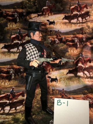 Gabriel Lone Ranger Butch Cavendish Action Figure Cowboy - 100 Complete