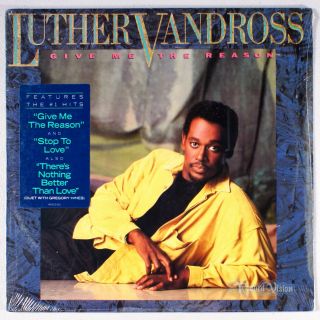 Luther Vandross - Give Me The Reason (1986) [sealed] Vinyl Lp • Stop To Love