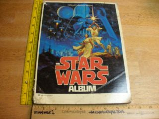 The Star Wars Album 1st Print 1977 Book Ballantine Behind The Scenes