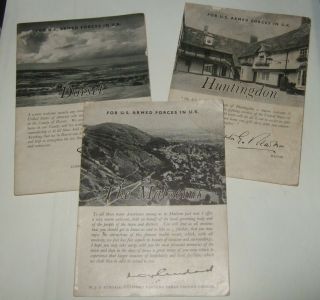 World War Ii Booklets For Us Armed Forces In The United Kingdom Dorset Malverns