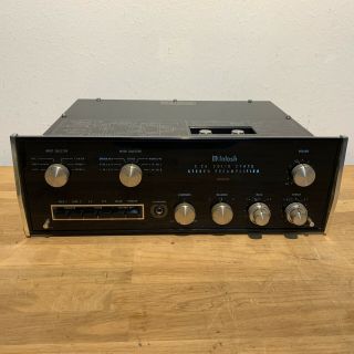 Vintage Mcintosh C26 Solid State Stereo Preamplifier With Led Upgraded.