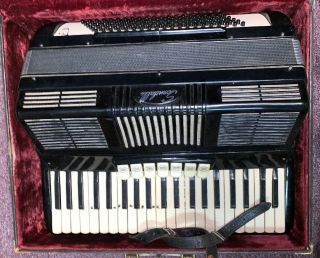 Vintage 1950s Scandalli Accordion with Case 2