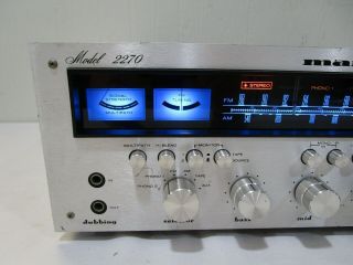 Vintage Marantz 2270 Stereo Receiver w/ LED Upgraded Dial Lamps - - - - - - - - Cool 3