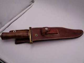Vintage Randall Knife Model 12 - 11 Smithsonian Bowie