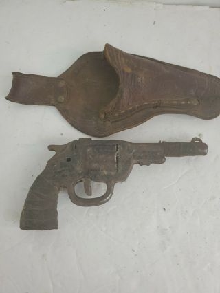 Vintage Tin Toy Gun,  Very Old