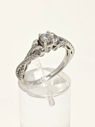 Vintage 14k Gold 1.  52ct Diamond Wedding Engagement Ring Size 8.  5 Stunning