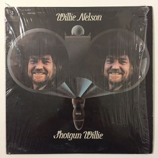 Willie Nelson Shotgun Willie Vinyl Lp In Shrink Atlantic Records 1973 Vintage