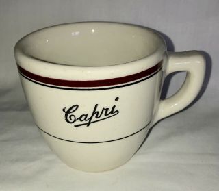 Vintage Medalta Alberta Vitrified Pottery Restaurant Ware Capri Cafe Cup Canada