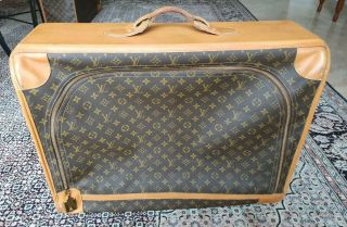 Louis Vuitton Monogram Suitcase Vintage 26 " Luggage