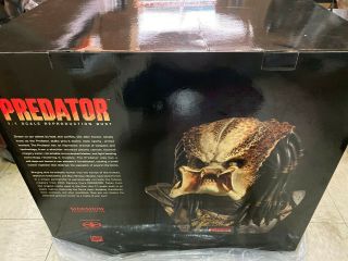 Sideshow Predator Life Size 1:1 Scale Bust (stan Winston) 0606/1000 - -