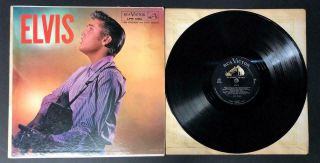 Elvis Presley Second Album Press Banded & Ad Back Rca Victor Lpm - 1382