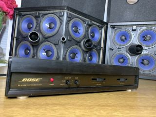 Vintage Bose 901 series VI Speakers,  Active Equalizer,  Black 2