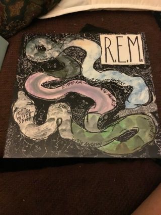 R.  E.  M.  Reckoning Lp 1984 W/ Inner Sleeve Sp70044 Near Rem