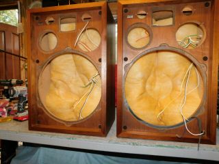 2 Vintage Pioneer Cs - 99a Empty Speaker Cabinets Local Whg,  Wv