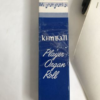 Kimball Player Organ Roll 50020 You Must Have Been A Baby 3