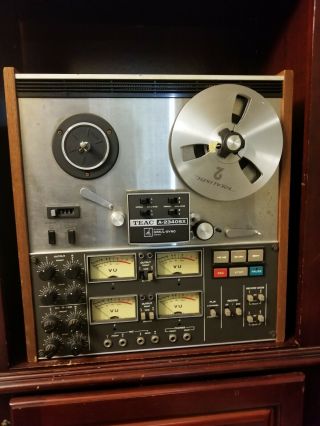 Teac A - 2340sx 4 Channel Reel - To - Reel Tape Recorder & Player Vintage W R.  Control