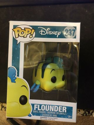 Funko Pop Flounder 237 Disney The Little Mermaid